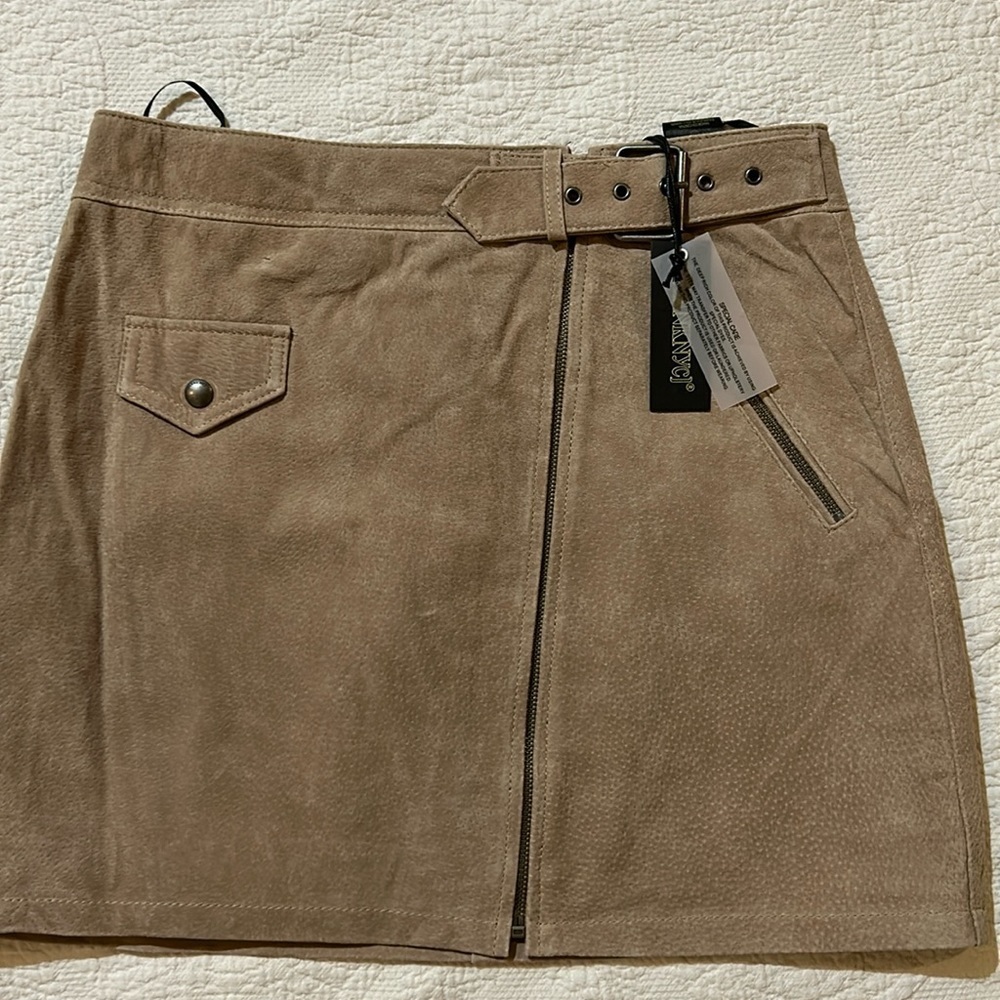 Blank NYC Leather Skirt. 29 NWT